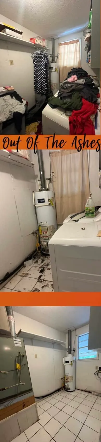 Before and after cleaning or organizing transformation by Out of the Ashes Cleaning Services, photo 3