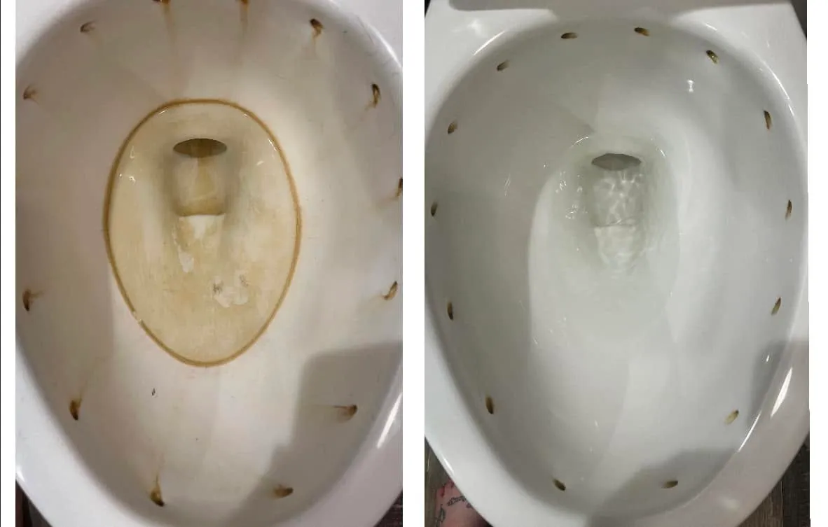 Before and after cleaning or organizing transformation by Out of the Ashes Cleaning Services, photo 5