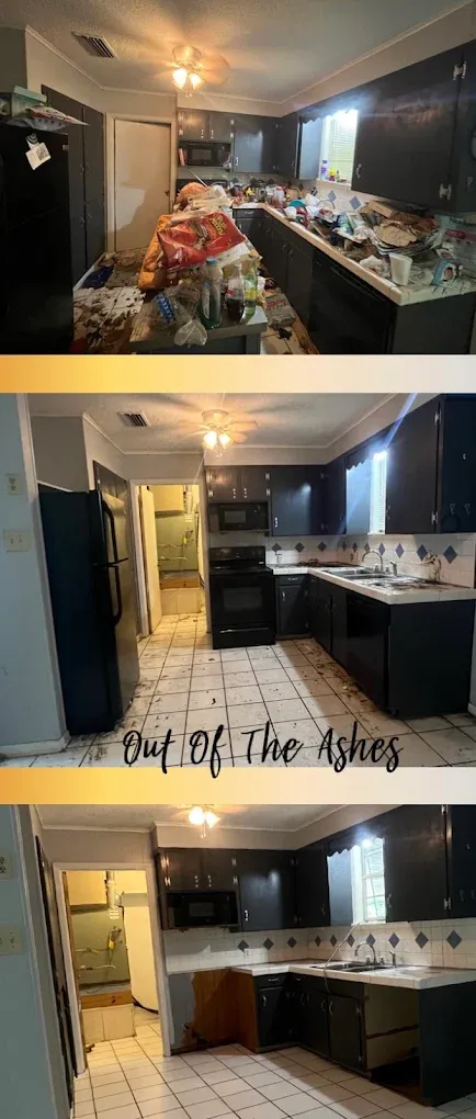 Before and after cleaning or organizing transformation by Out of the Ashes Cleaning Services, photo 10